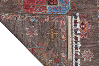 Handwoven Filpa Oriental Ziegler/Kazak rug from Orientmattor, 265 x 85 cm, featuring intricate traditional patterns.