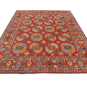 Handwoven Filpa Oriental Ziegler/Kazak rug by Orientmattor, 290x246 cm with intricate patterns and rich colors.
