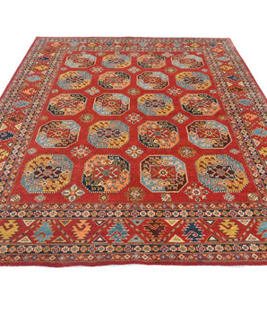 Handwoven Filpa Oriental Ziegler/Kazak rug by Orientmattor, 290x246 cm with intricate patterns and rich colors.