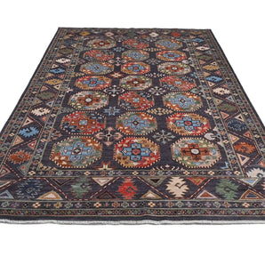 Handwoven Filpa Oriental Ziegler/Kazak rug, 294x201 cm, featuring intricate patterns and rich colors, by Orientmattor.