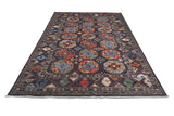Handwoven Filpa Oriental Ziegler/Kazak rug, 294x201 cm, featuring intricate patterns and rich colors, by Orientmattor.