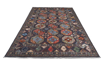 Handwoven Filpa Oriental Ziegler/Kazak rug, 294x201 cm, featuring intricate patterns and rich colors, by Orientmattor.