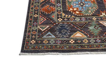 Handknuten Filpa Oriental Ziegler/Kazak rug, 294x201cm, featuring intricate traditional patterns and rich colors.