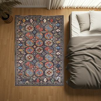 Handwoven Filpa Oriental Ziegler/Kazak rug, 294x201 cm by Orientmattor, featuring intricate traditional patterns and rich colors.