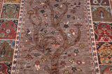 Handknuten floral oriental rug, Ziegler/Kazak style, 182x125 cm, with intricate floral patterns from Orientmattor.