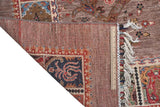 Handknuten floral oriental Ziegler/Kazak rug by Orientmattor, 182 x 125 cm, detailed floral pattern on woven wool surface.