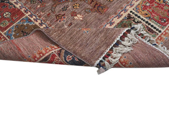 Handknuten floral Oriental rug in Ziegler/Kazak style, 182x125 cm, with intricate patterns and vibrant colors from Orientmattor.
