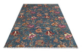 Handwoven floral Oriental rug by Orientmattor, Ziegler/Kazak style, measuring 265x184 cm with intricate floral patterns.