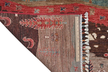 Handwoven Oriental Ziegler/Kazak rug by Orientmattor, 183x122 cm, featuring traditional patterns and rich colors.