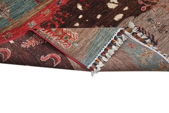 Handknuten Garden Oriental Ziegler/Kazak rug, 183x122 cm, featuring intricate patterns and warm earthy tones from Orientmattor.