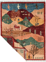 Handknuten Garden Oriental Ziegler/Kazak rug, 205 x 151 cm, featuring intricate patterns and vibrant colors, by Orientmattor.