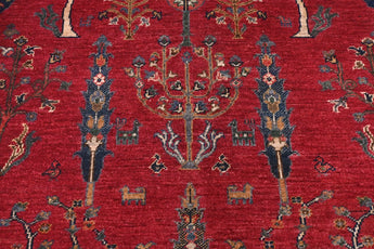 Handwoven Gran Oriental Ziegler/Kazak rug, 144 x 103 cm, with intricate traditional patterns from Orientmattor.