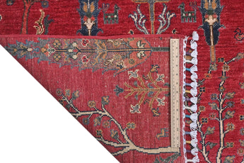 Handwoven Gran Oriental Ziegler/Kazak rug, 144 x 103 cm, with intricate patterns and rich colors, by Orientmattor.