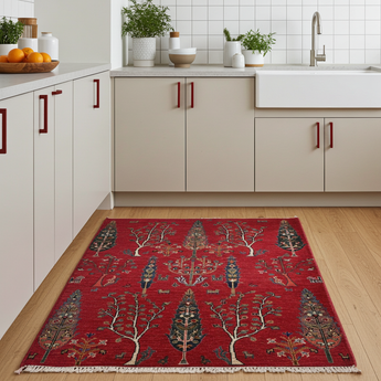 Handknuten Gran Oriental Ziegler/Kazak rug by Orientmattor, 144x103 cm with intricate traditional patterns.