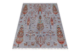 Handwoven Gran Oriental Ziegler/Kazak rug, 203x151 cm, with intricate patterns and warm tones, by Orientmattor.