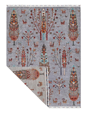 Handknuten Gran Oriental Ziegler/Kazak rug, 203x151 cm with intricate traditional patterns, by Orientmattor.