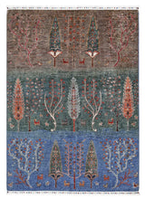 Handknuten Gran Oriental Ziegler/Kazak rug, 210x151 cm, intricate patterns and rich colors, crafted by Orientmattor.