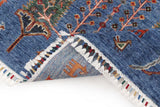 Handwoven Ziegler/Kazak Oriental rug by Orientmattor, 210 x 151 cm, featuring intricate patterns and rich colors.