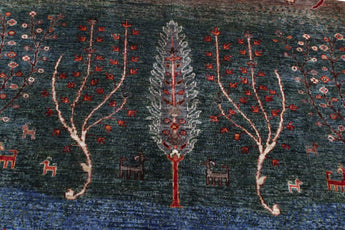 Handwoven Gran Oriental Ziegler/Kazak rug by Orientmattor, 210 x 151 cm, showcasing intricate patterns and rich colors.