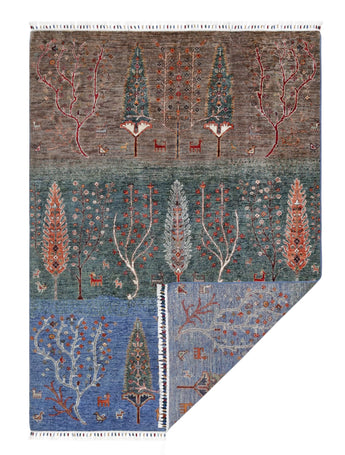 Handwoven Gran Oriental Ziegler/Kazak rug, 210x151 cm, with intricate patterns and rich colors from Orientmattor.