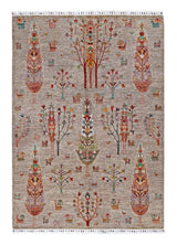 Handwoven Oriental Ziegler/Kazak rug by Orientmattor, 242x172 cm, detailed geometric patterns and rich colors.
