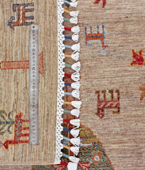 Handwoven Gran Oriental Ziegler/Kazak rug, 242x172 cm, with intricate patterns and rich colors from Orientmattor.