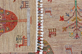 Handwoven Gran Oriental Ziegler/Kazak rug, 242x172 cm, with intricate patterns and rich colors from Orientmattor.