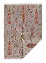Handwoven Gran Oriental Ziegler/Kazak rug, 242x172 cm, with intricate traditional patterns from Orientmattor.