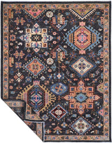 Handknuten Kazak Oriental rug from Orientmattor, Ziegler/Kazak style, 196 x 148 cm, detailed geometric patterns in warm colors.