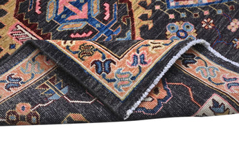 Handknuten Ziegler/Kazak Oriental rug by Orientmattor, 196 x 148 cm, detailed pattern and vibrant colors on woven textile.