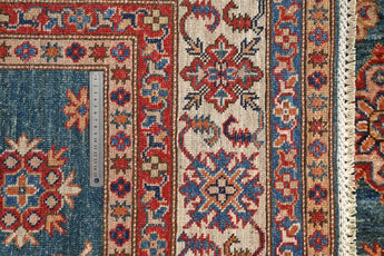 Handwoven Ziegler/Kazak oriental rug by Orientmattor, 246x179 cm, featuring intricate traditional patterns and rich colors.