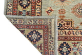 Handknuten Kazak Oriental rug by Orientmattor, Ziegler/Kazak style, 266 x 181 cm, detailed woven design in warm tones.