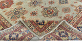 Handwoven Kazak Oriental rug by Orientmattor, Ziegler/Kazak style, 266x181 cm, featuring intricate traditional patterns.