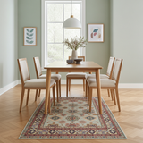 Handknuten Kazak Oriental rug from Orientmattor, 266x181 cm, featuring traditional Ziegler/Kazak design with intricate patterns.
