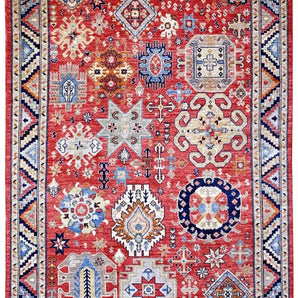 Handknuten Matta Kazak  Oriental 275 x 184 cm Nr. 65570 - Orientmattor