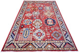 Handknuten Matta Kazak  Oriental 275 x 184 cm Nr. 65570 - Orientmattor