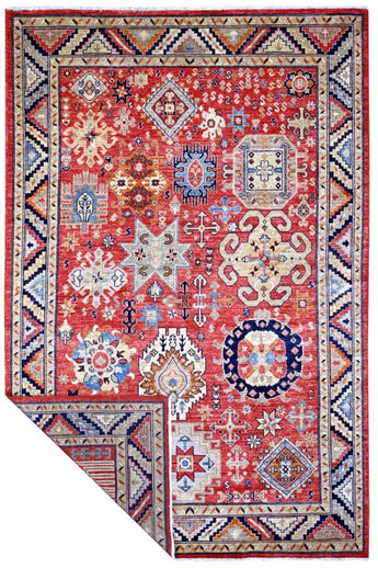 Handknuten Matta Kazak  Oriental 275 x 184 cm Nr. 65570 - Orientmattor