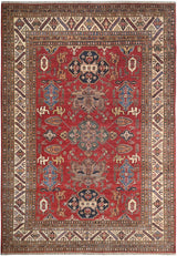 Handknuten Kazak Oriental rug by Orientmattor, Ziegler/Kazak style, 327 x 246 cm with intricate geometric patterns.