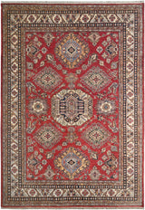 Handwoven Ziegler/Kazak oriental rug, 328x250 cm, with intricate geometric patterns and rich colors from Orientmattor.
