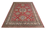 Handknuten Ziegler/Kazak Oriental rug, 328x250 cm with intricate patterns, by Orientmattor, showcasing detailed craftsmanship.