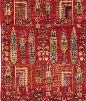 Handknuten Matta Khorjin Afghanistan 296 x 78 cm Nr. 65023 - Orientmattor