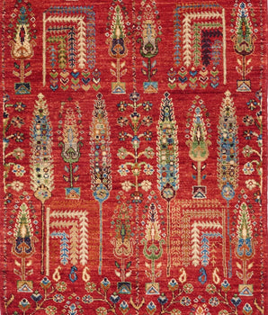 Handknuten Matta Khorjin Afghanistan 296 x 78 cm Nr. 65023 - Orientmattor