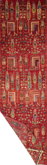 Handknuten Matta Khorjin Afghanistan 296 x 78 cm Nr. 65023 - Orientmattor