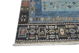 Handknuten Khorjin Oriental rug by Orientmattor, Ziegler/Kazak style, 121 x 82 cm with intricate patterns and rich colors.