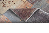 Handwoven Khorjin Oriental rug by Orientmattor, Ziegler/Kazak style, 122x80 cm, featuring traditional geometric patterns.