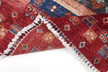 Handwoven Khorjin Oriental rug in Ziegler/Kazak style, 154x98 cm, featuring intricate traditional patterns from Orientmattor.