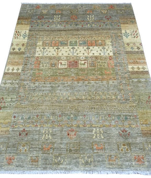 Handknuten Matta Khorjin Oriental 171 x 122 cm Nr. 65566 - Orientmattor