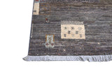 Handwoven Khorjin Oriental rug by Orientmattor, Ziegler/Kazak style, 174x119 cm with intricate patterns.