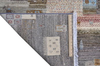 Handwoven Khorjin Oriental rug, Ziegler/Kazak style, 174x119 cm, by Orientmattor featuring intricate patterns and vibrant colors.