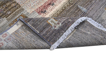 Handknuten Khorjin Oriental rug by Orientmattor, Ziegler/Kazak style, 174x119 cm with intricate traditional patterns.